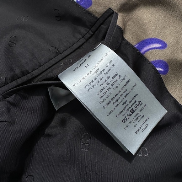 Dior X Kenny Scharf Zipped Jacket 'Beige' - Picture 4 of 6